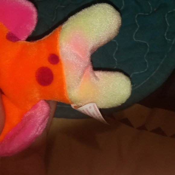 1999 Ty Beanie Baby Lips the Fish with tag - Picture 8 of 8